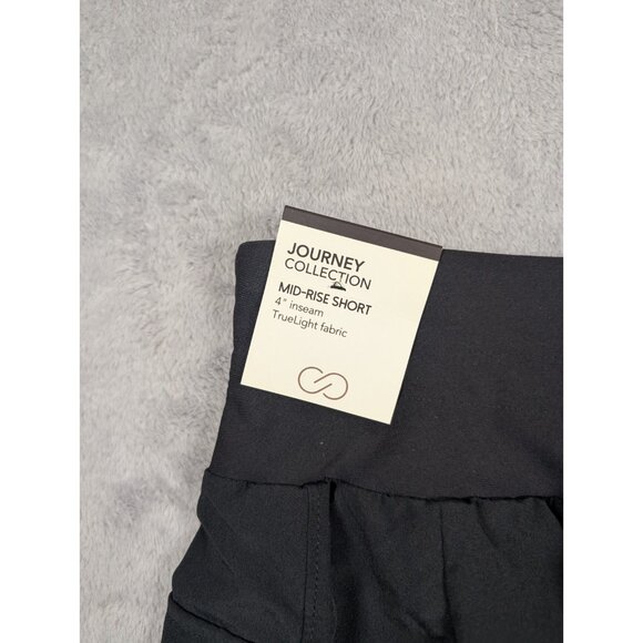 Calia Truelight Shorts Womens Size XS Black Lightweight Cargo Pockets - Picture 10 of 10